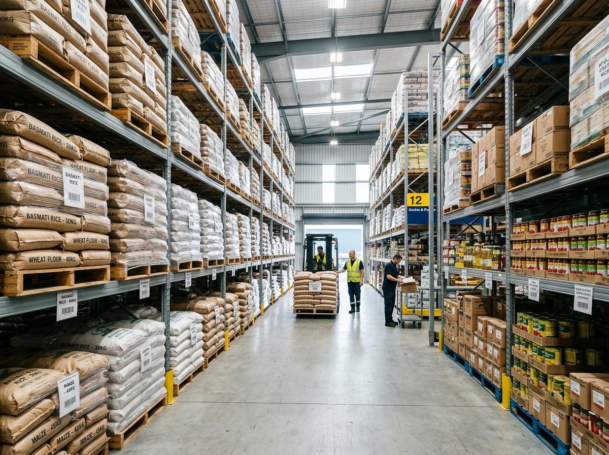 Wholesale Grocery Warehouse Logistics